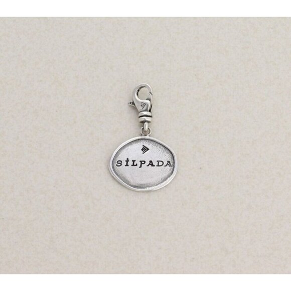 Sterling Silver Live Life in Style Charm Silpada - Picture 2 of 4